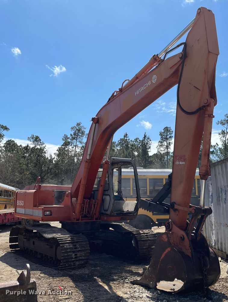 image for item IJ9721 1990 Hitachi EX150  excavator
