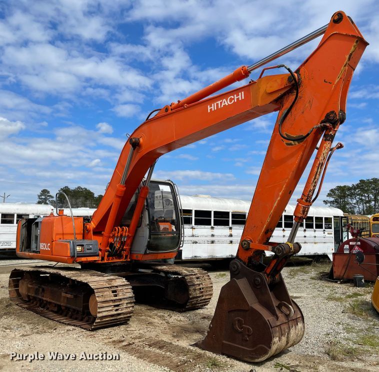 image for item IJ9722 2000 Hitachi EX160LC-5  excavator