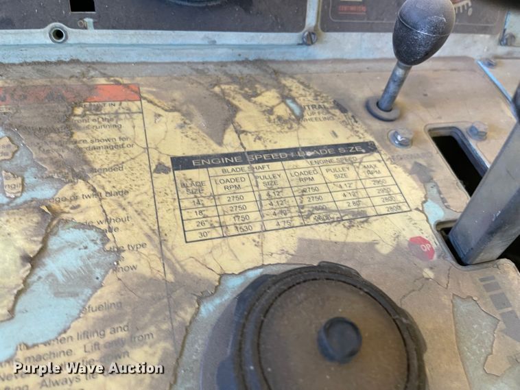 image for item IJ9737 Target Pro 35 concrete saw
