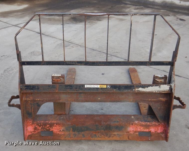 image for item IM9788 John Deere Worksite Pro 48" L skid steer forks