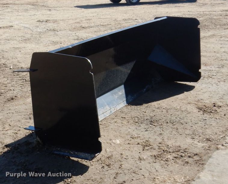 image for item IM9796 8' W skid steer snow pusher