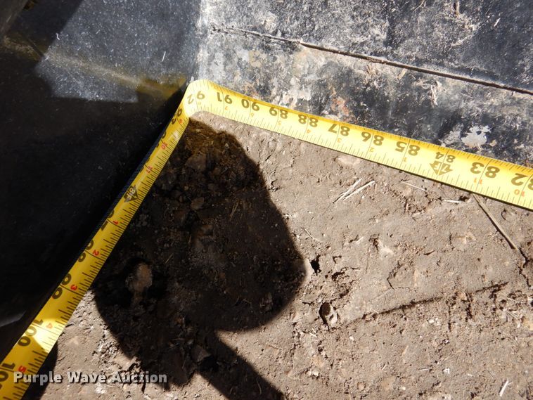 image for item IM9796 8' W skid steer snow pusher