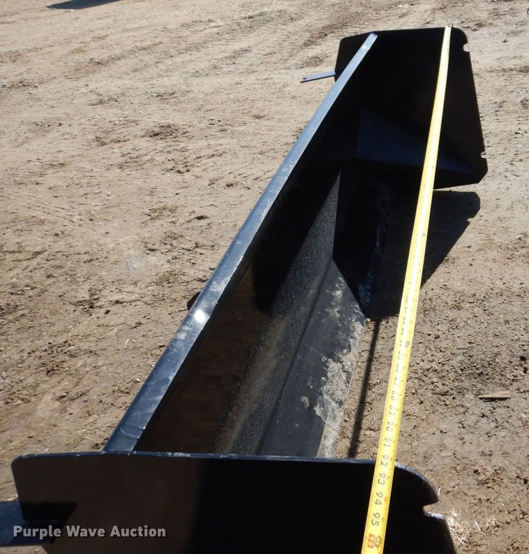 image for item IM9796 8' W skid steer snow pusher