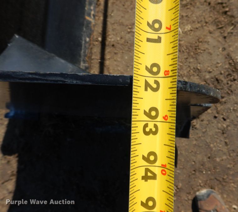 image for item IM9796 8' W skid steer snow pusher