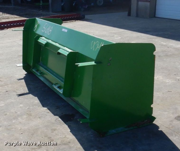 image for item IM9797 8' W skid steer snow pusher