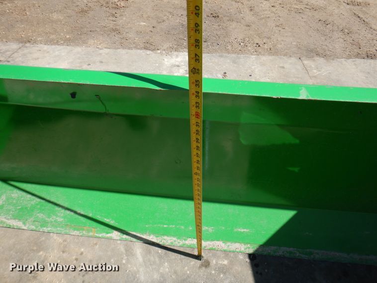 image for item IM9797 8' W skid steer snow pusher