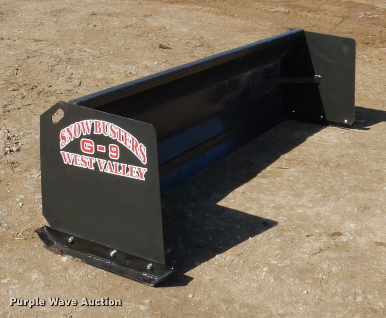 image for item IM9798 Industrias America Snowbusters G-9 9'6" W skid steer snow pusher