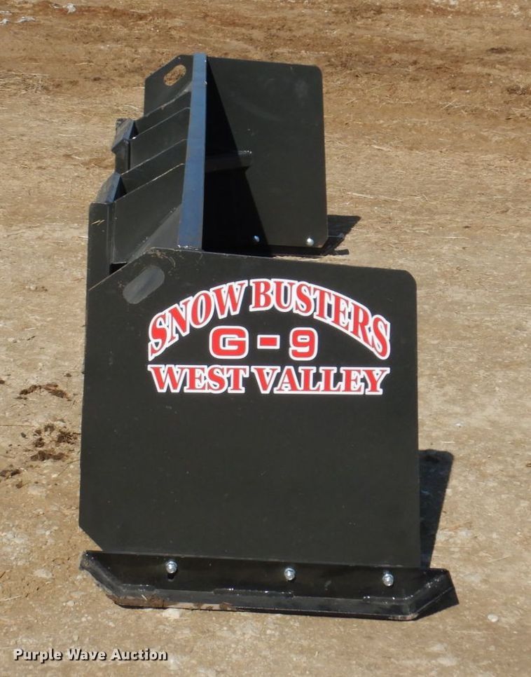 image for item IM9798 Industrias America Snowbusters G-9 9'6" W skid steer snow pusher