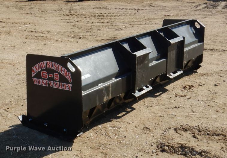 image for item IM9798 Industrias America Snowbusters G-9 9'6" W skid steer snow pusher