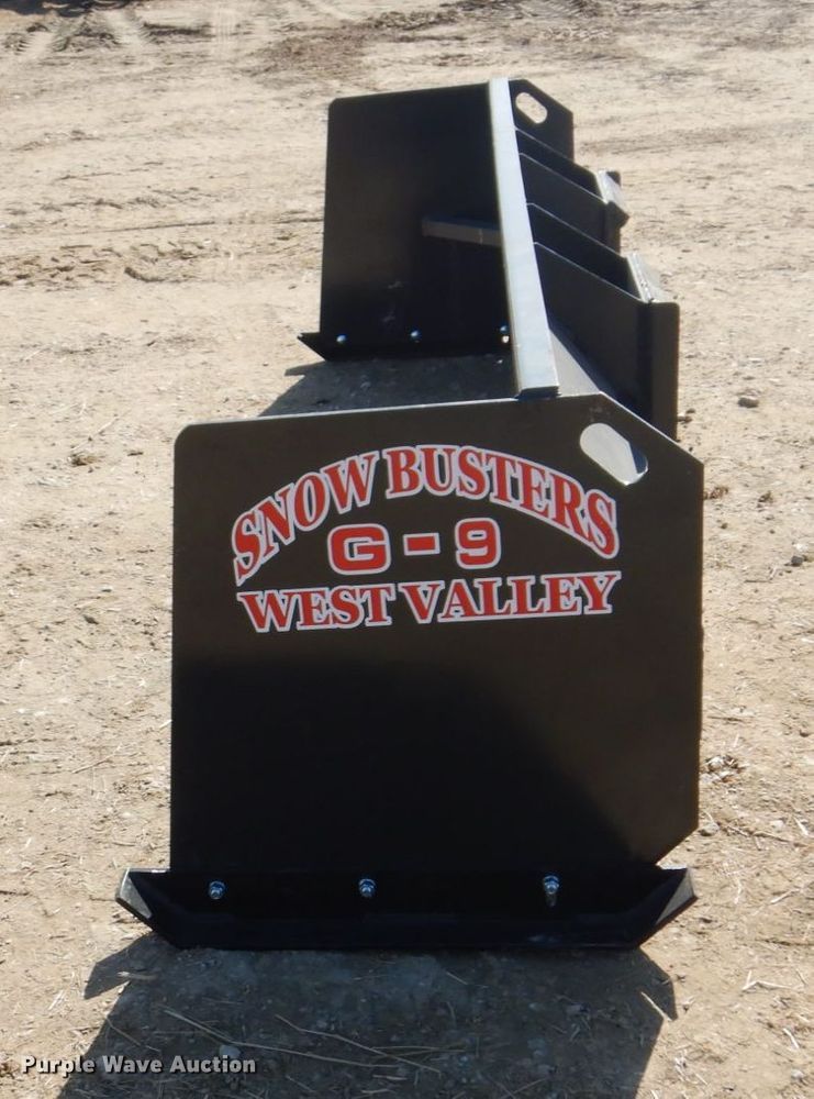image for item IM9798 Industrias America Snowbusters G-9 9'6" W skid steer snow pusher