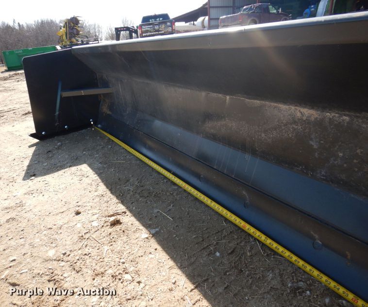 image for item IM9798 Industrias America Snowbusters G-9 9'6" W skid steer snow pusher