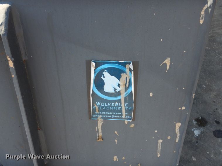 image for item IM9800 Wolverine 72" W skid steer broom