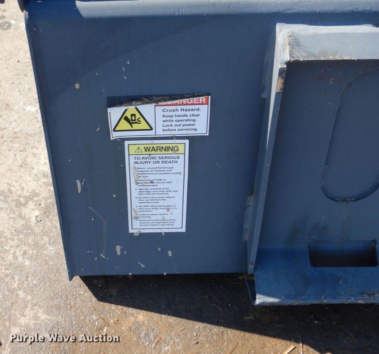 image for item IM9800 Wolverine 72" W skid steer broom