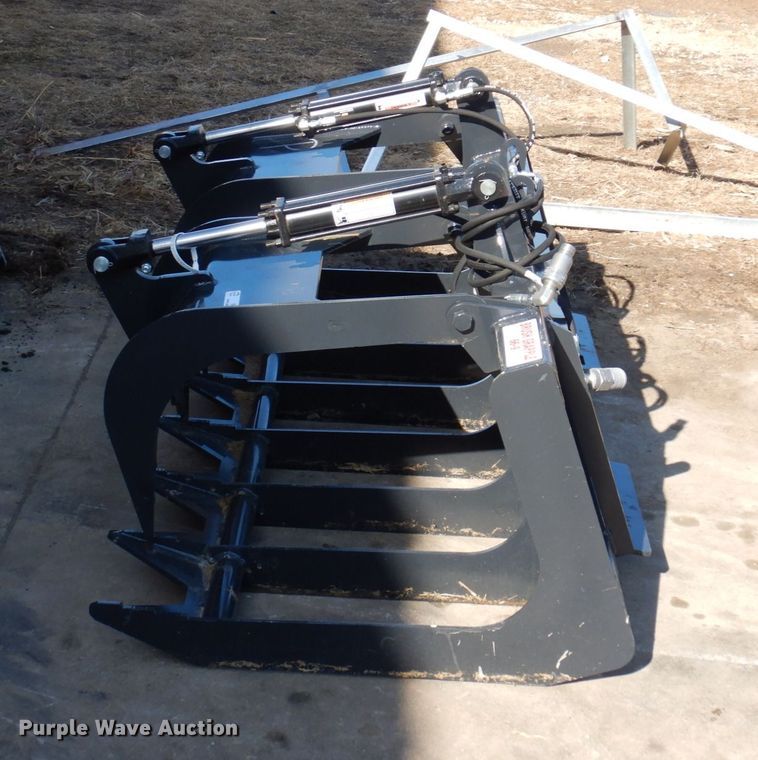 image for item IM9801 Stout 66-9 skid steer grapple bucket