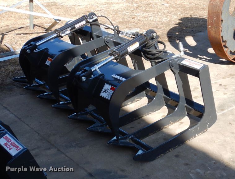 image for item IM9801 Stout 66-9 skid steer grapple bucket