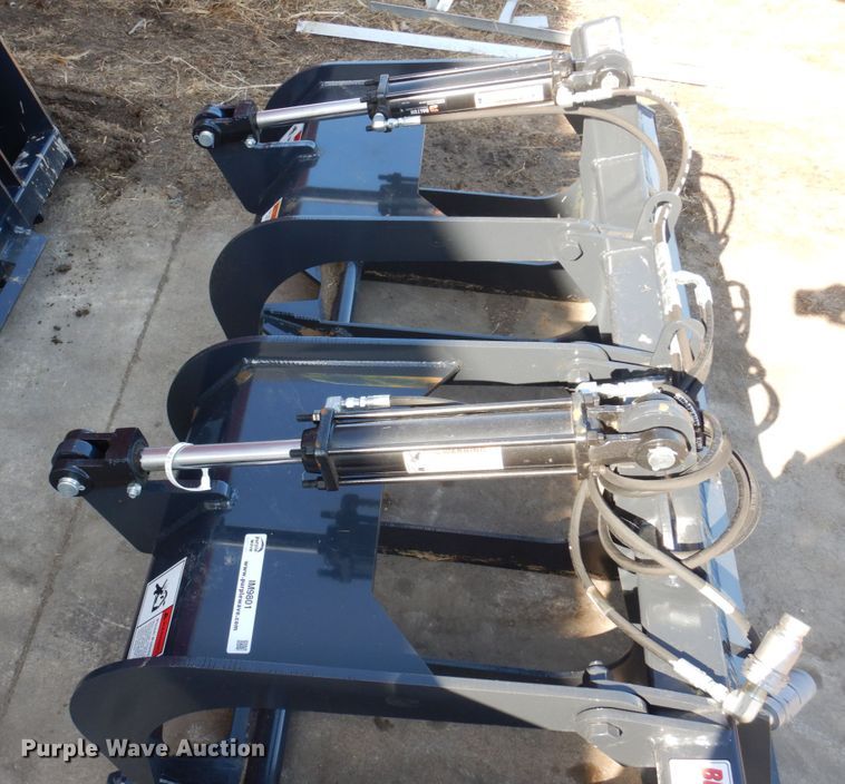 image for item IM9801 Stout 66-9 skid steer grapple bucket