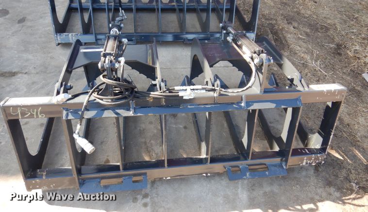 image for item IM9801 Stout 66-9 skid steer grapple bucket