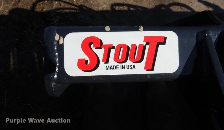 image for item IM9801 Stout 66-9 skid steer grapple bucket