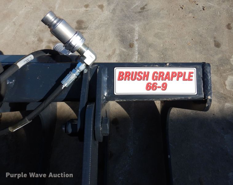 image for item IM9801 Stout 66-9 skid steer grapple bucket