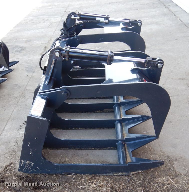 image for item IM9802 Stout HD 72-8 skid steer grapple bucket
