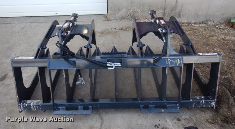 image for item IM9802 Stout HD 72-8 skid steer grapple bucket