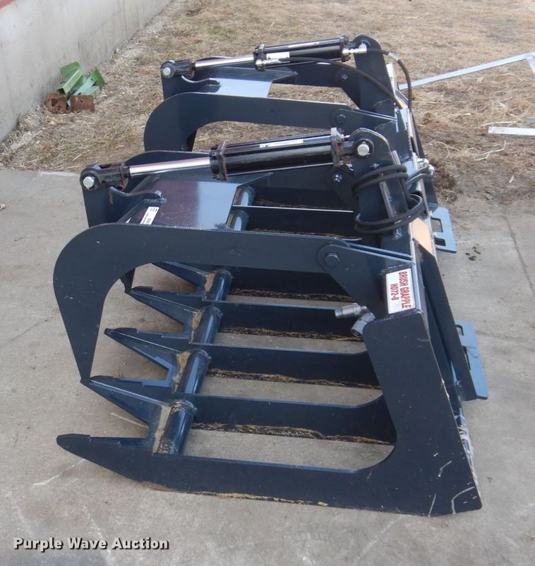 image for item IM9802 Stout HD 72-8 skid steer grapple bucket