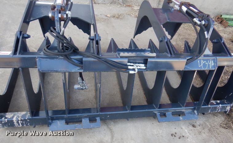 image for item IM9802 Stout HD 72-8 skid steer grapple bucket