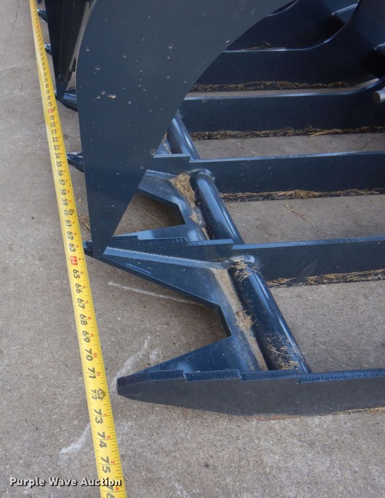 image for item IM9802 Stout HD 72-8 skid steer grapple bucket