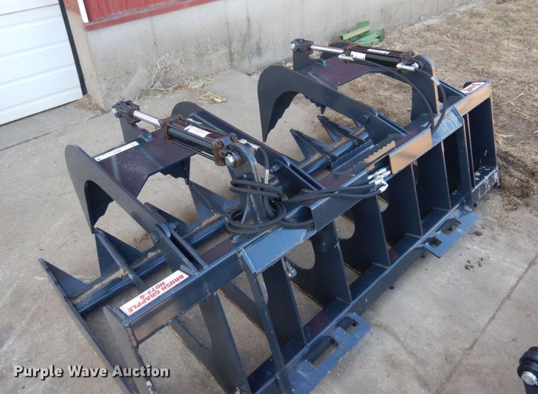 image for item IM9802 Stout HD 72-8 skid steer grapple bucket