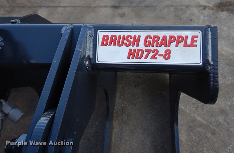 image for item IM9802 Stout HD 72-8 skid steer grapple bucket