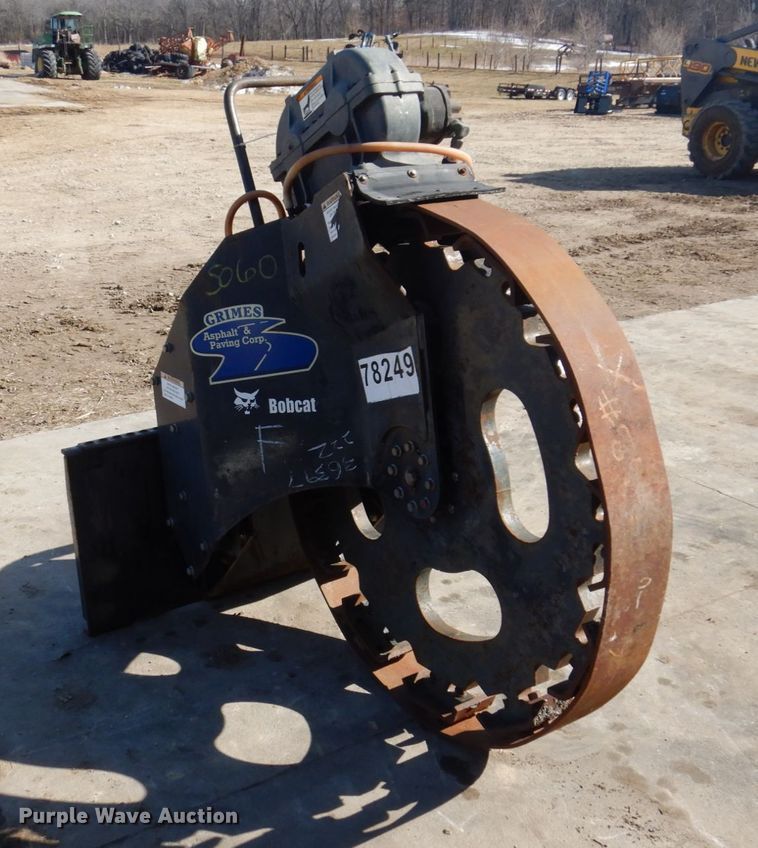 image for item IM9803 Bobcat skid steer trench compactor