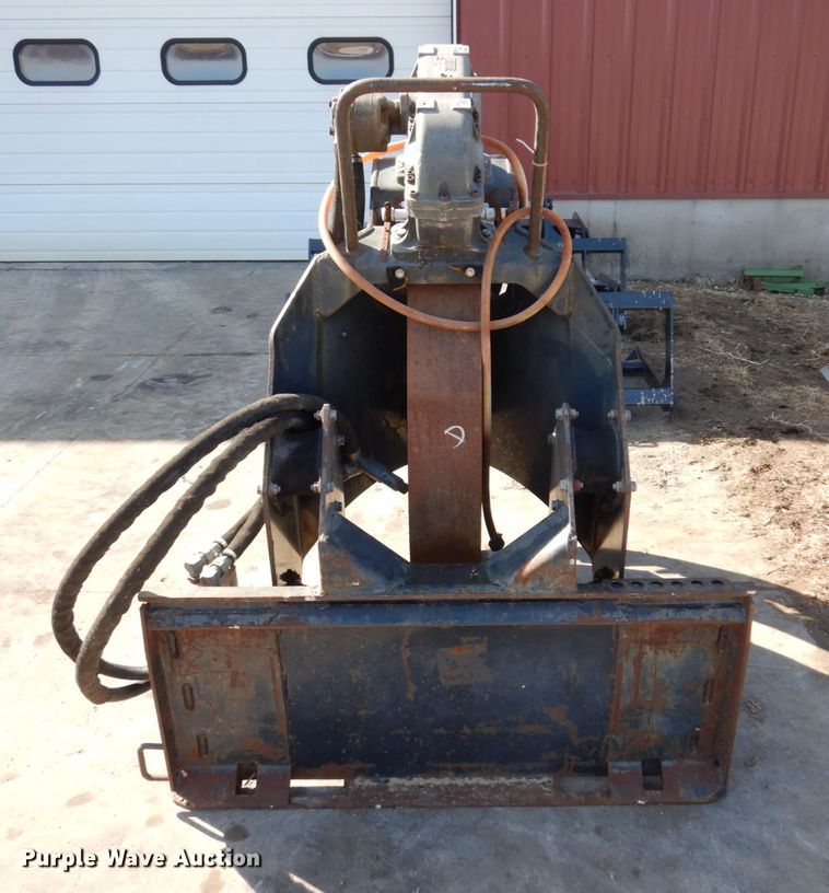 image for item IM9803 Bobcat skid steer trench compactor