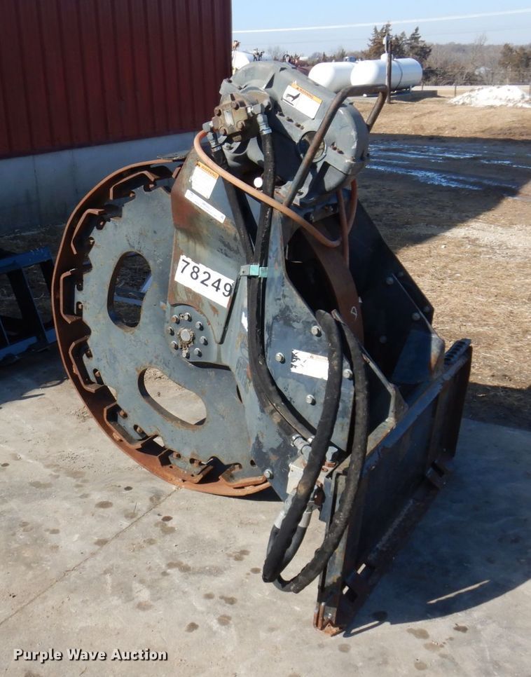 image for item IM9803 Bobcat skid steer trench compactor