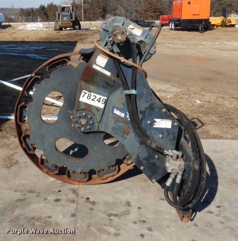 image for item IM9803 Bobcat skid steer trench compactor