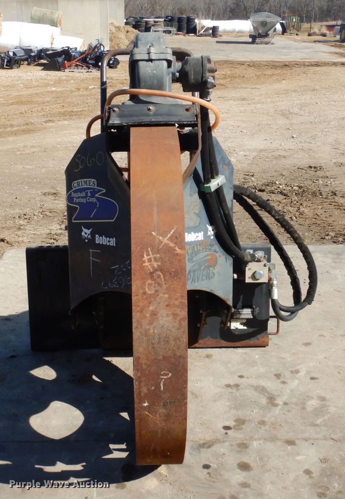 image for item IM9803 Bobcat skid steer trench compactor