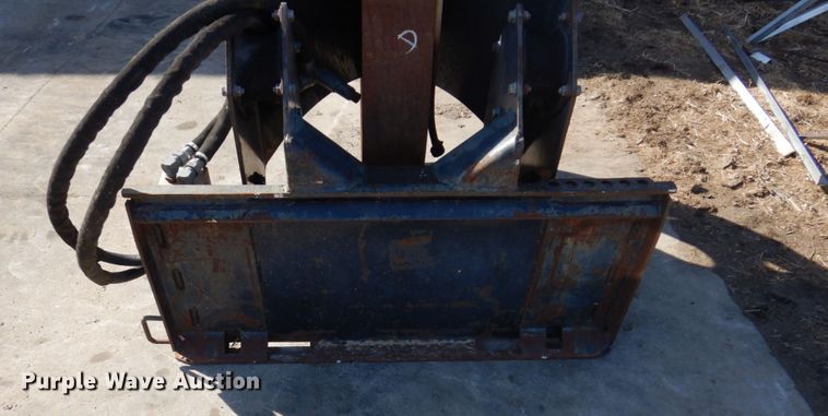 image for item IM9803 Bobcat skid steer trench compactor