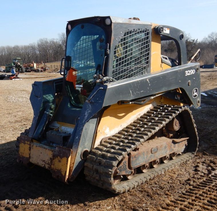 image for item IM9807 2010 John Deere 329DT  tracked skid steer loader