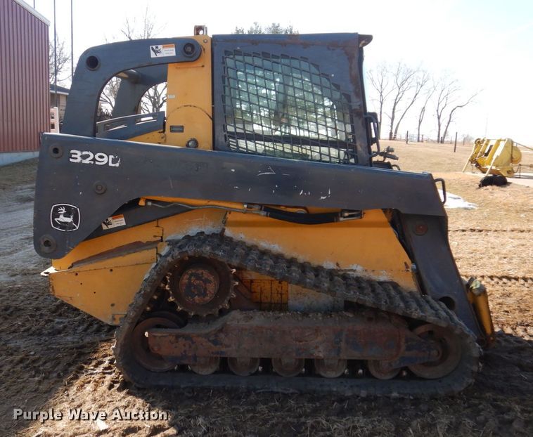image for item IM9807 2010 John Deere 329DT  tracked skid steer loader