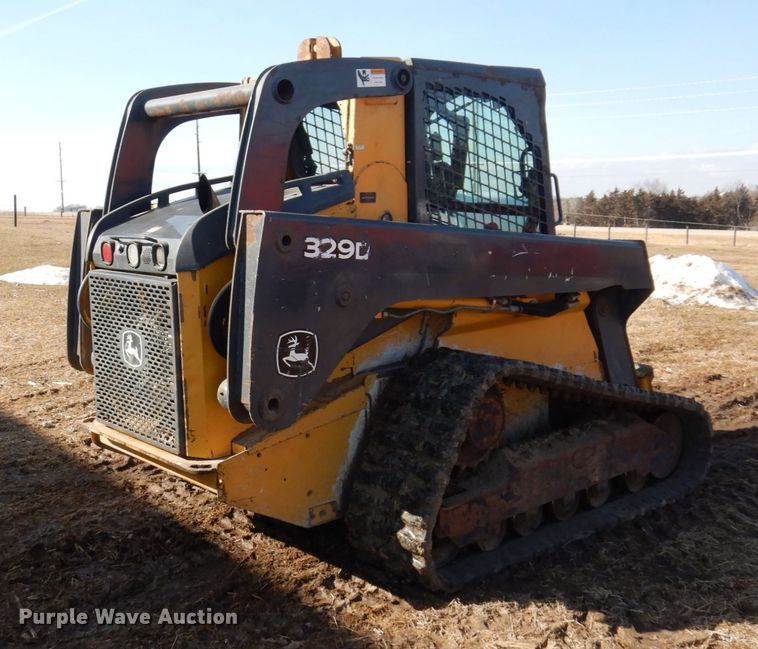 image for item IM9807 2010 John Deere 329DT  tracked skid steer loader