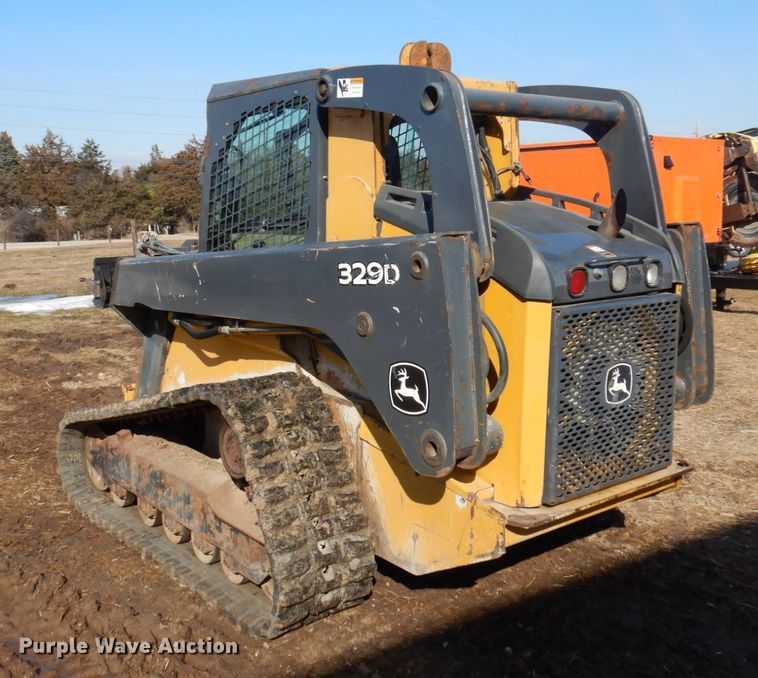image for item IM9807 2010 John Deere 329DT  tracked skid steer loader
