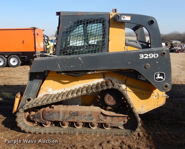image for item IM9807 2010 John Deere 329DT  tracked skid steer loader