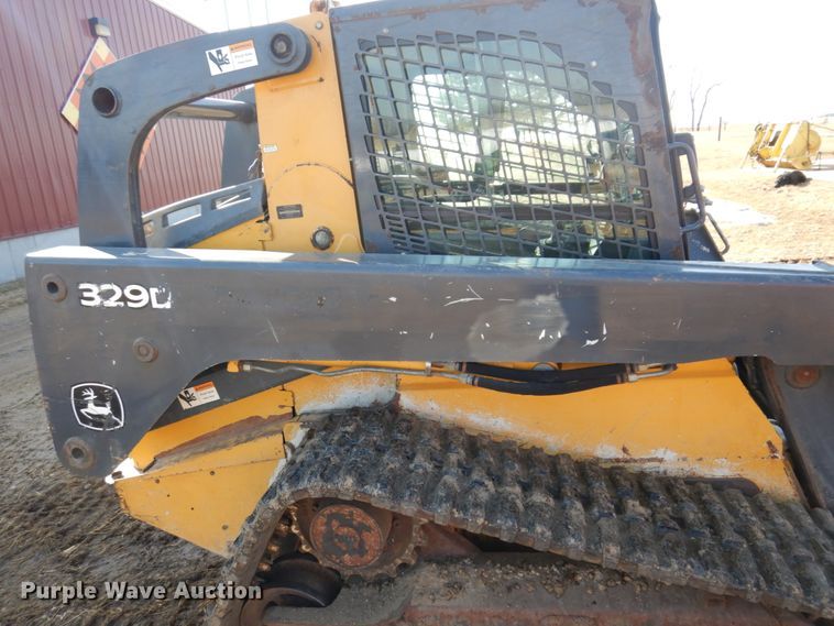image for item IM9807 2010 John Deere 329DT  tracked skid steer loader