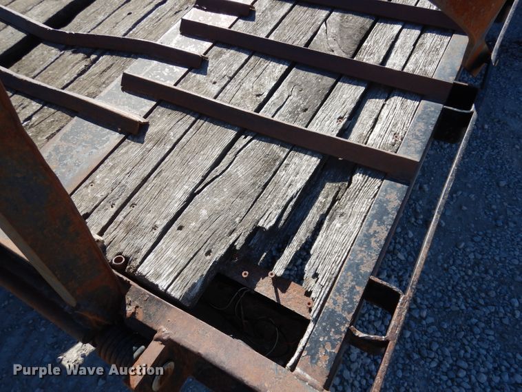 image for item JE9620 2000 Neville  drop deck equipment trailer