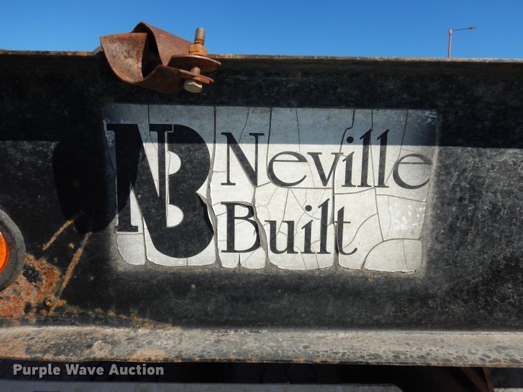 image for item JE9620 2000 Neville  drop deck equipment trailer