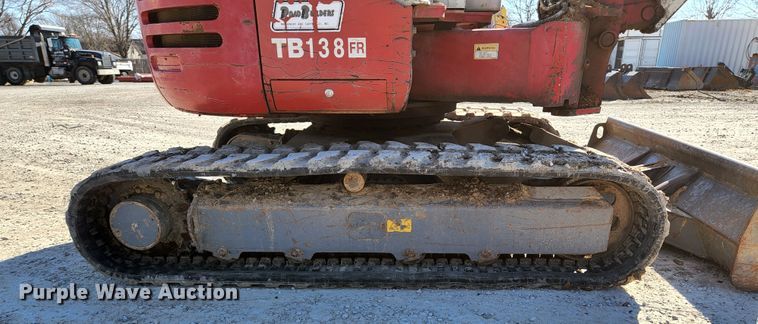 image for item JG9198 2013 Takeuchi TB138FR  mini excavator