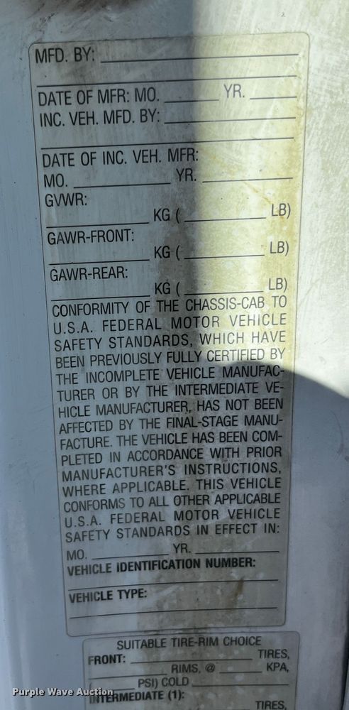 image for item JH9410 2007 GMC C7500  utility / service truck