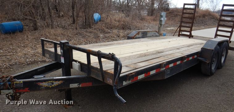 image for item JK9558 2011 H&H Trailers  equipment trailer