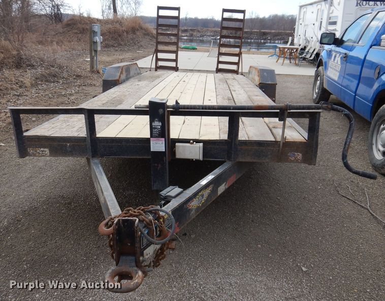 image for item JK9558 2011 H&H Trailers  equipment trailer