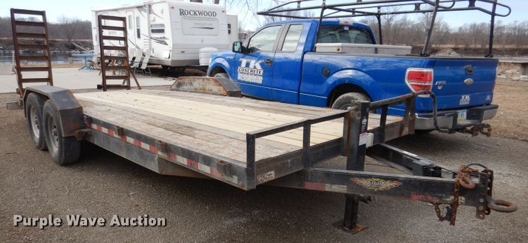 image for item JK9558 2011 H&H Trailers  equipment trailer