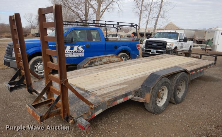 image for item JK9558 2011 H&H Trailers  equipment trailer